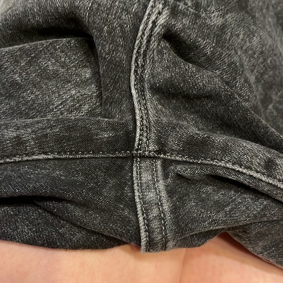 Frame Le High Straight Le Frayed Notch Hem Cropped Jeans sz 26 - Picture 11 of 16